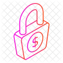 Money Lock Protection Security Icon