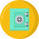 Money Locker Bank Vault Security Icon