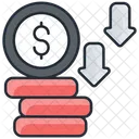 Money loss  Icon