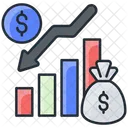 Money Loss Financial Loss Loss Icon