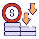 Money loss  Icon