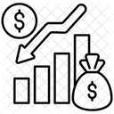Money Loss Financial Loss Loss Icon