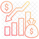 Money Loss Financial Loss Loss Icon