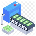 Money Making Machine Money Production Money Machine Icon