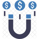 Money Magnet Business Currency Icon