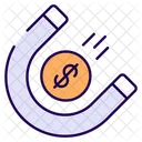 Money Magnet Magnet Money Icon