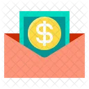 Mail Money Finance Icon