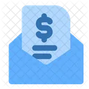Money Mail Fintech Finance Icon