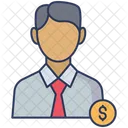 Money Man Business Man User Icon