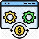 Money Management Processing Digital Icon