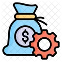Money Management Money Allocation Finance Icon