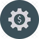 Dollar Currency Setting Icon