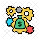 Money Management Business Income Icon