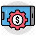 Money Management Money Development Dollar Management Icon
