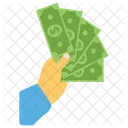 Money Manager Counting Cash Currency Sorter Icon