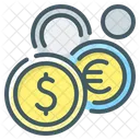 Money Market Coins Currency Icon