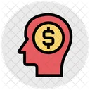 Head Business Money Icon