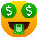 Money Mouth Face Emoji Emotion Icon