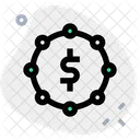 Money Network Finance Network Money Icon