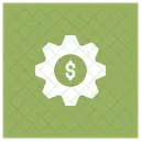 Setting Gear Dollar Icon