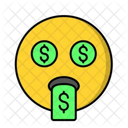 Money Oriented Emoji Icon