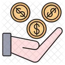 Dollar Paying Cash Icon