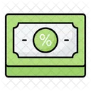 Money Percentage Money Finance Icon