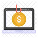 Cash Phishing Money Phishing Financial Phishing Icon
