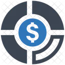 Money pie chart  Icon
