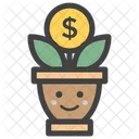 Dollar Plant Money Growth Finance Growth Icon