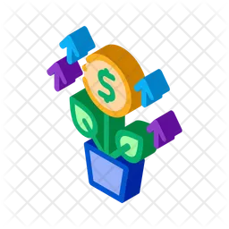 Money Plant  Icon