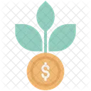 Money Plant Plant Business Growth Icon