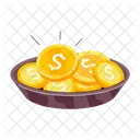 Money Plate  Icon