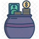 Money Pot Coin Pot Pot Icon
