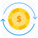 Money Processing Money Exchange Money Transfer Icon