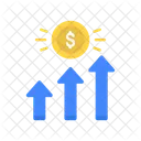 Increase Money Finance Business Icon