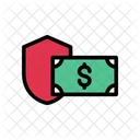 Secure Dollar Protection Icon