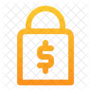 Money Protection Lock Security Icon