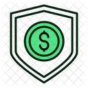 Money Protection Dollar Protection Money Security Icon