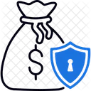 Money Protection Security Shield Icon