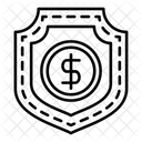 Safe Money Cash Security Icon