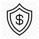 Money Protection Money Shield Dollar Shield Icon
