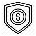 Money Protection Dollar Protection Money Security Icon