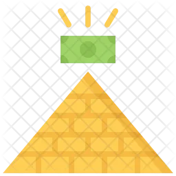 Money pyramid  Icon