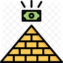 Money Pyramid Financial Icon