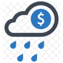 Cloud Money Rain Icon