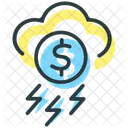 Money Rain Business Icon