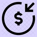 Money-receive-circle  Icon