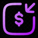 Money Receive Square Money Receive Money Icon