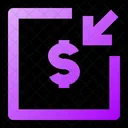 Money Receive Square Icon